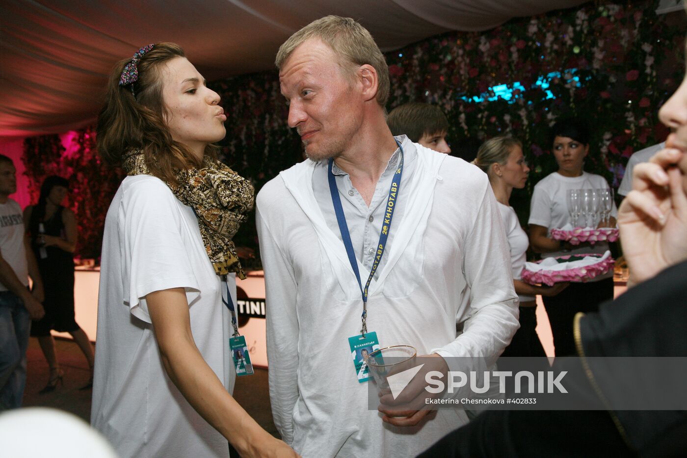 Agniya Ditkovskite and Alexei Serebryakov
