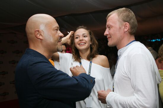 Fyodor Bondarchuk, Agniya Ditkovskite and Alexei Serebryakov