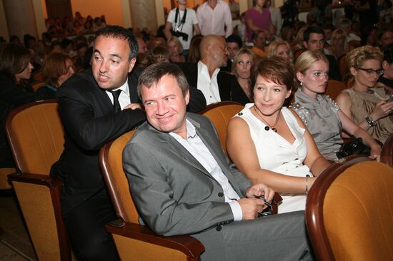 Alexander Rodnyansky, Tatyana Dyachenko and Valentin Yumashev