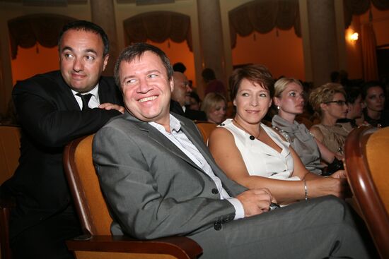 Alexander Rodnyansky, Tatyana Dyachenko and Valentin Yumashev