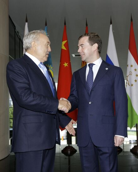 Meeting of SCO Council of Heads of State