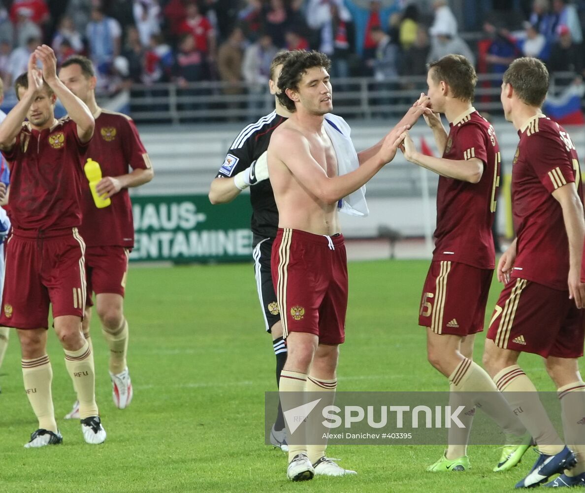 Yuri Zhirkov, Russian national football team player