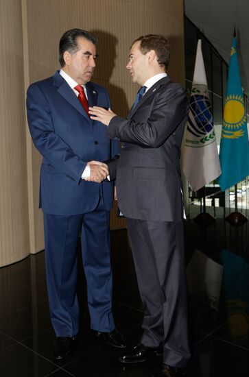 SCO summit in Yekaterinburg. Second day