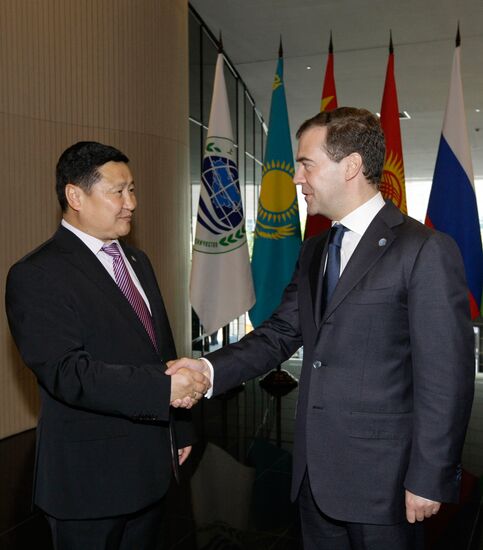 SCO summit in Yekaterinburg, day two