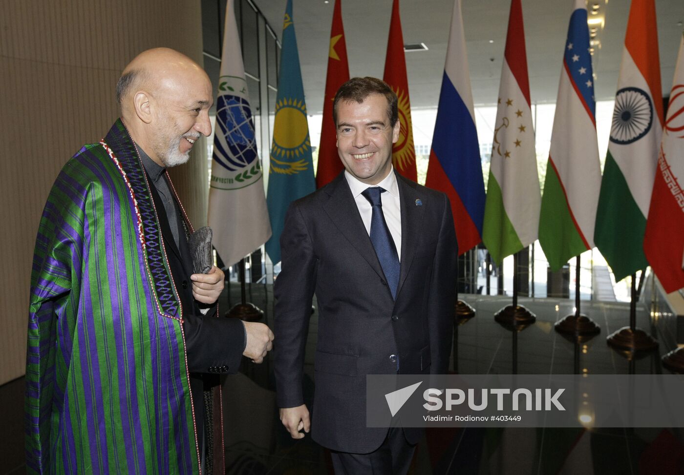 SCO summit in Yekaterinburg, day two