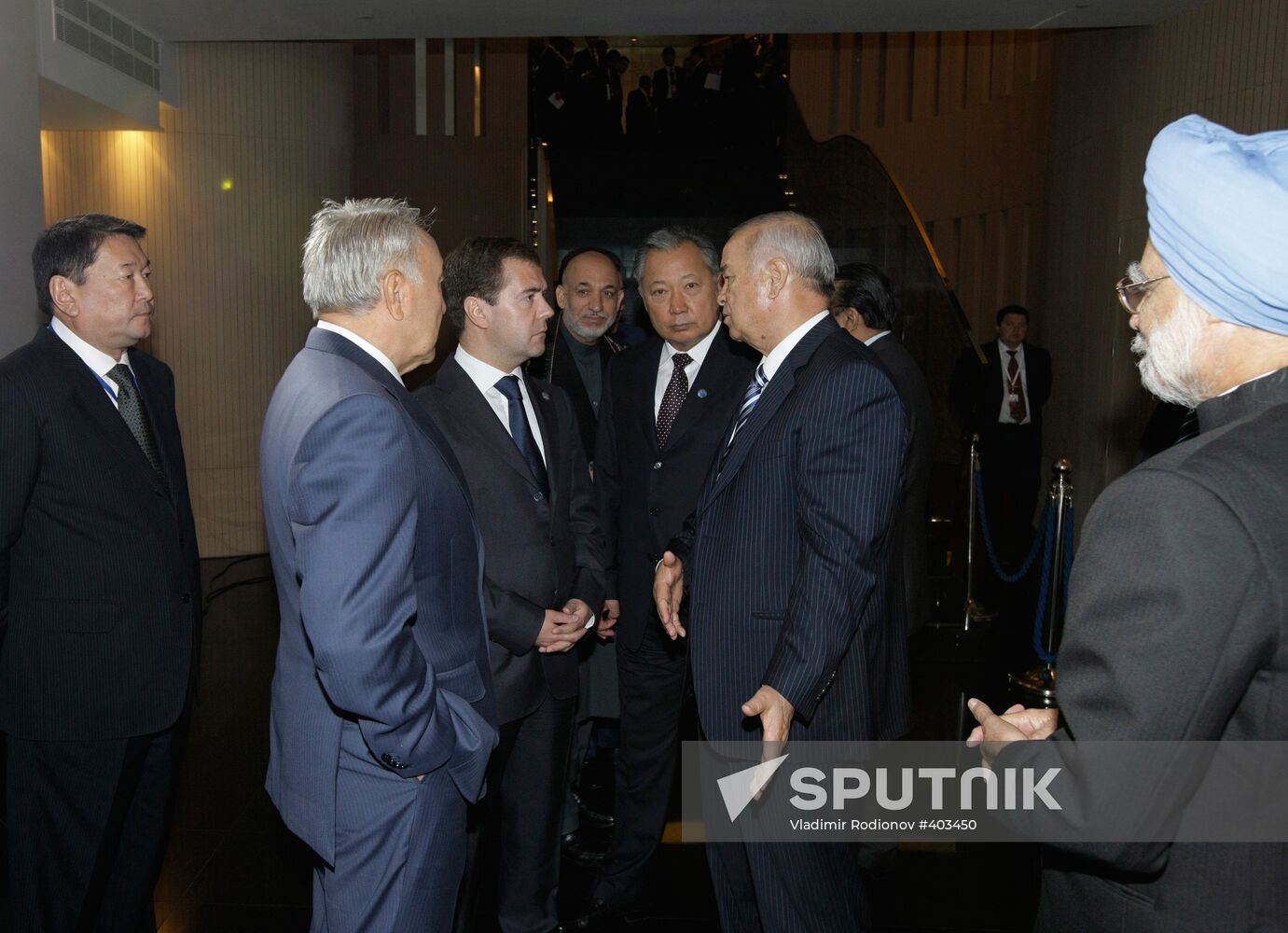 SCO summit in Yekaterinburg, day two