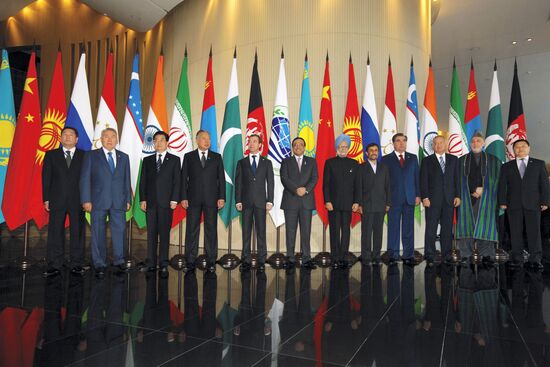 SCO summit in Yekaterinburg, day two