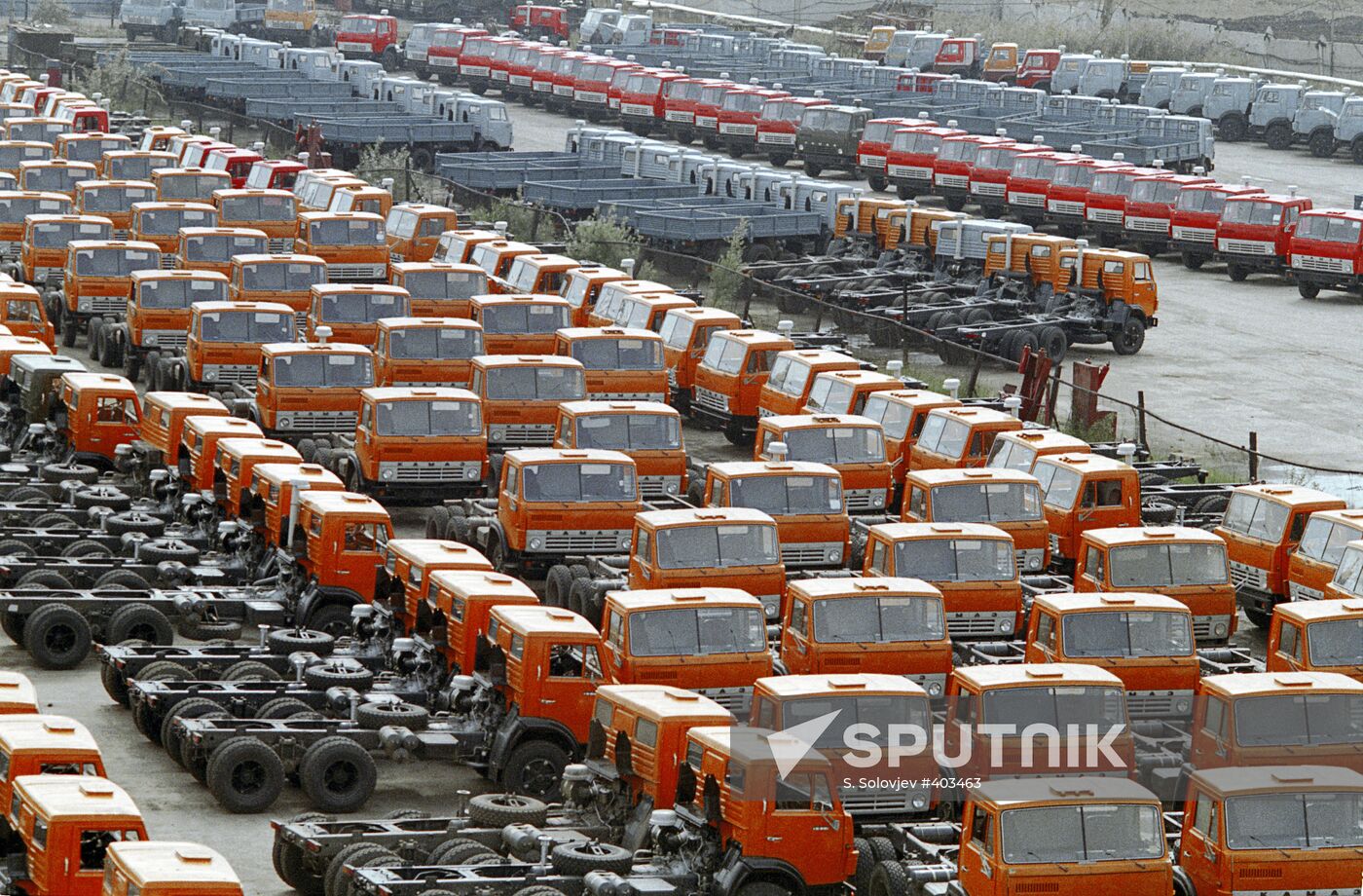 KamAz trucks