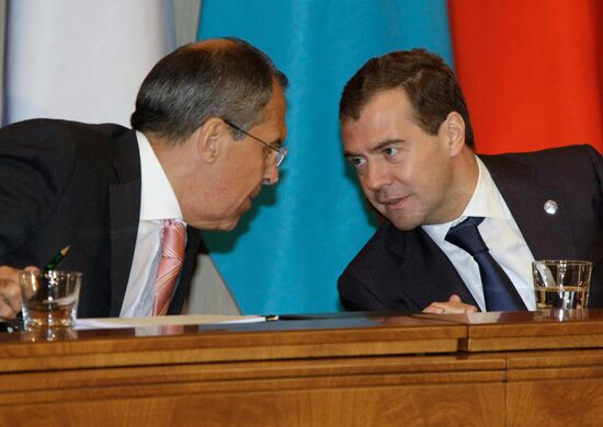 SCO summit in Yekaterinburg, day two