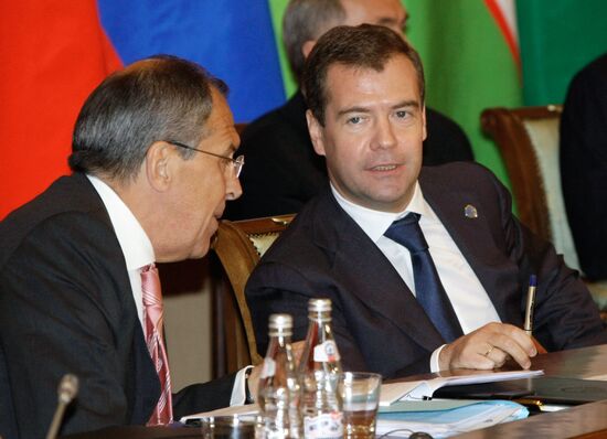 SCO summit in Yekaterinburg, day two