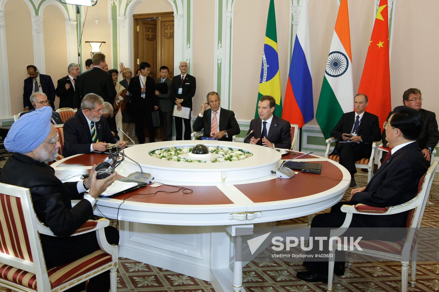 First BRIC summit in Yekaterinburg