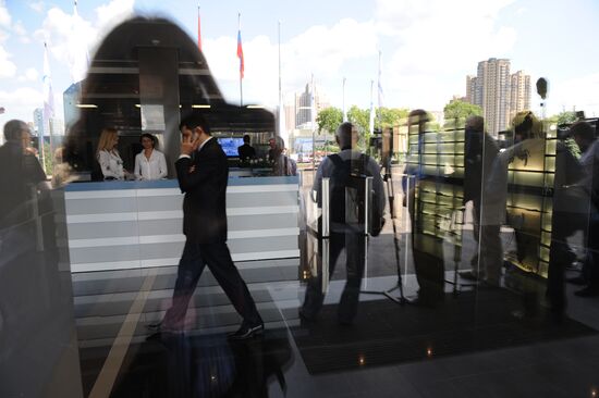 Gazprom Energy House opening in Moscow