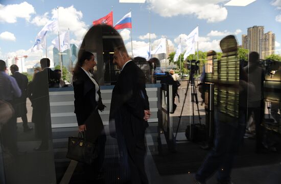 Gazprom Energy House opening in Moscow