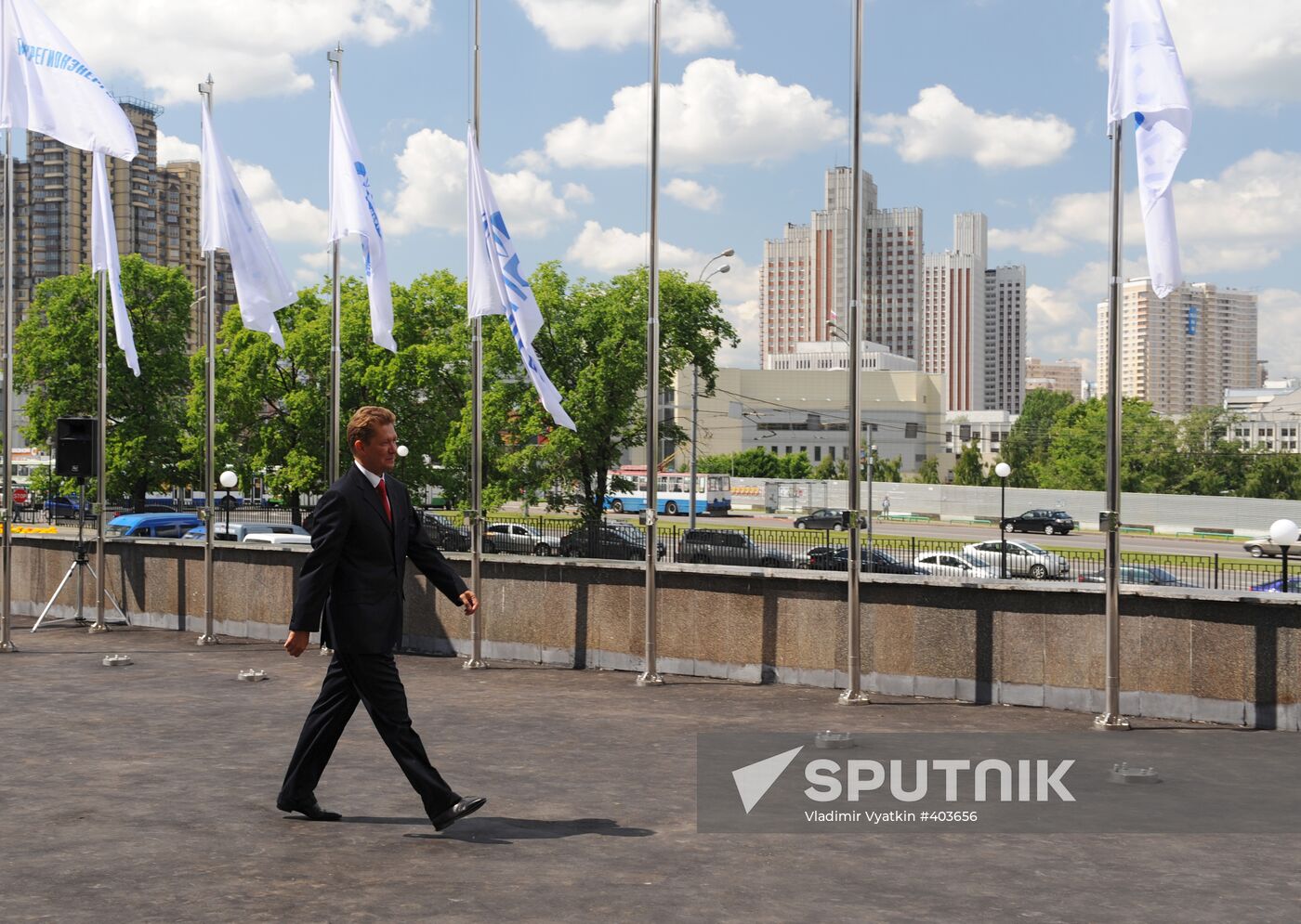 Gazprom Board Chairman Alexei Miller