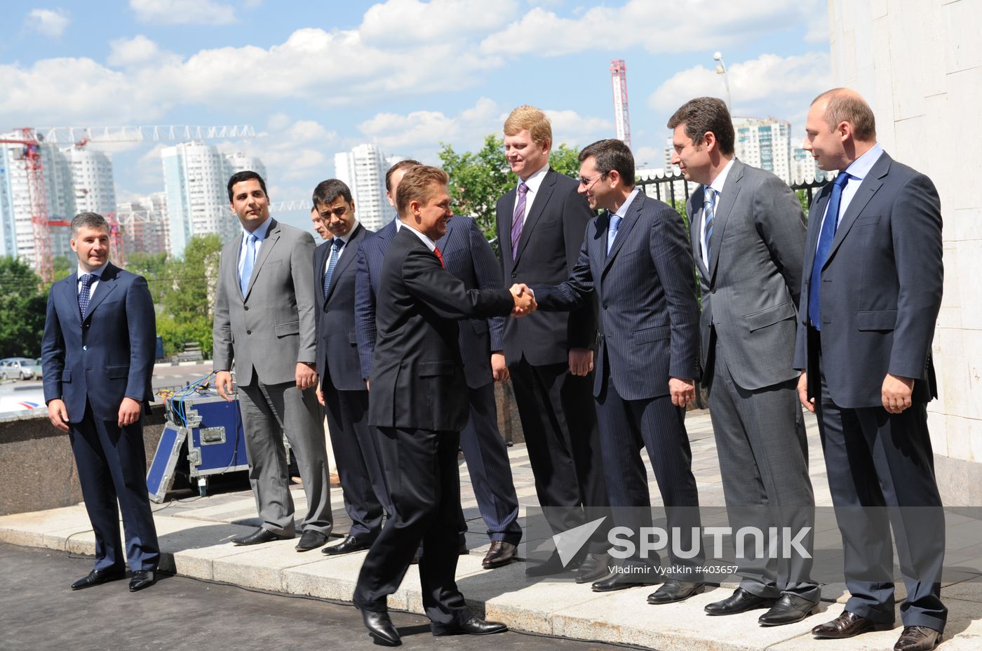 Gazprom Energy House opening in Moscow