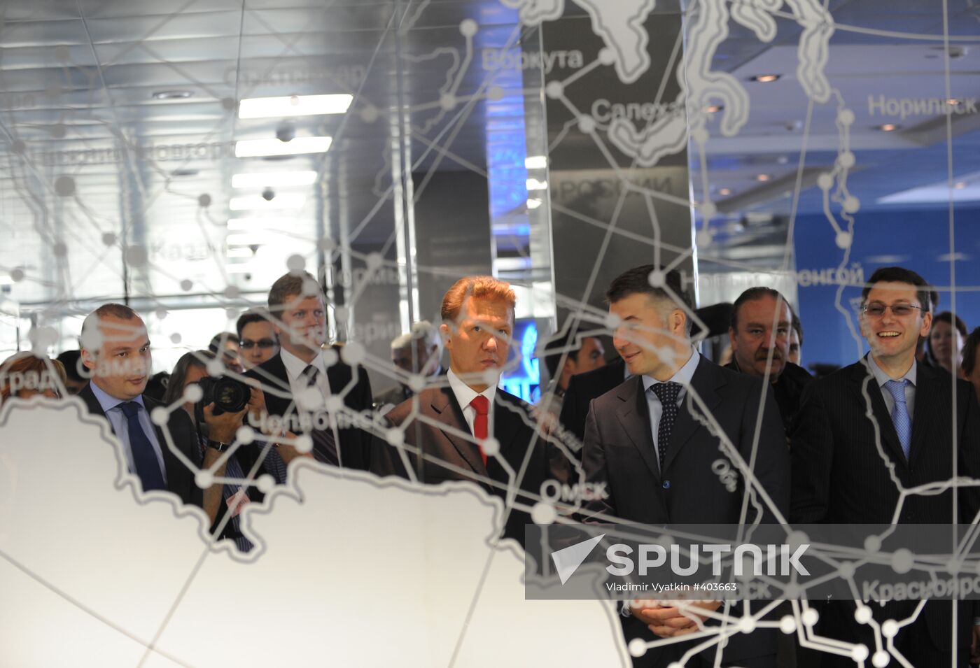 Gazprom Board Chairman Alexei Miller