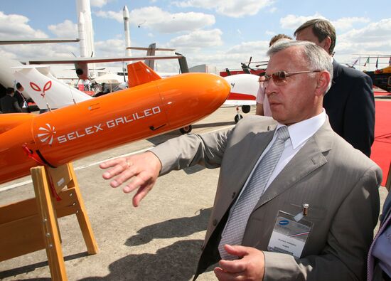 Nikolai Makarov visits Le Bourget