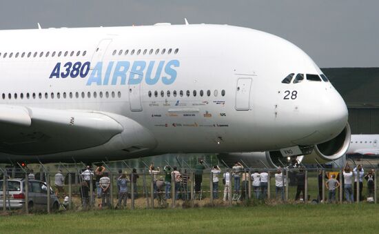 The 48th Paris Air Show at Le Bourget airport
