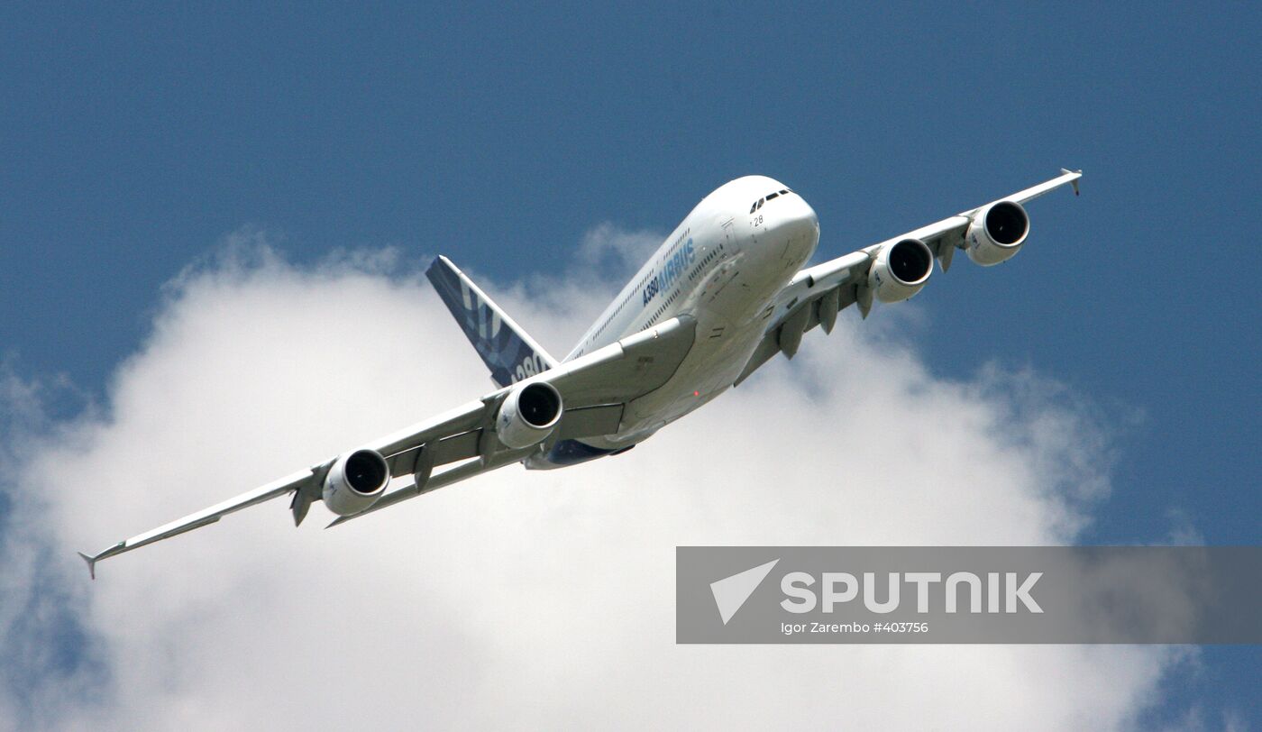 The 48th Paris Air Show at Le Bourget airport