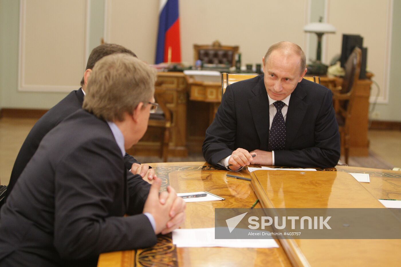 Vladimir Putin. Meeting. Novo-Ogaryovo