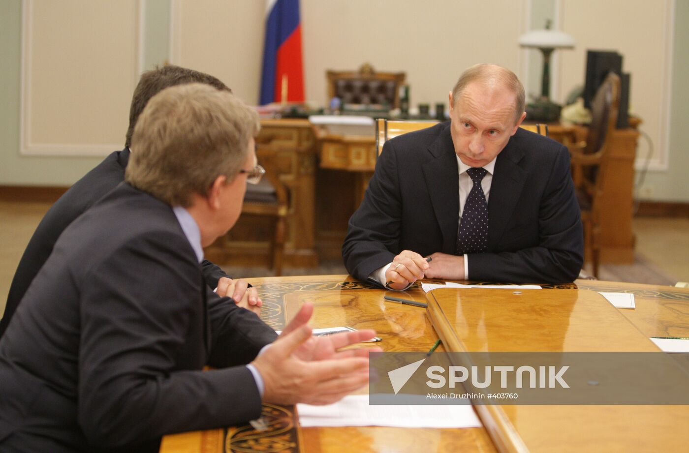 Vladimir Putin. Meeting. Novo-Ogaryovo