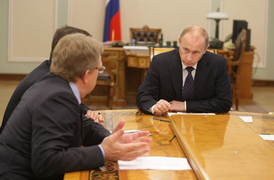 Vladimir Putin. Meeting. Novo-Ogaryovo