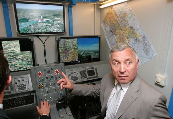 Nikolai Makarov visits Le Burget