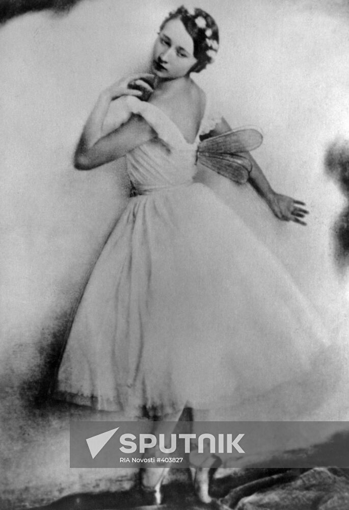 Ballerina Galina Ulanova