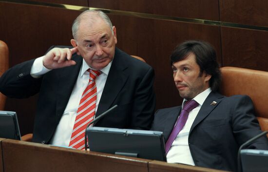 Federation Council meeting. June 17, 2009.