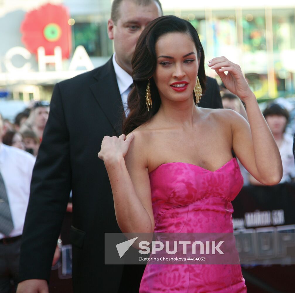 Moscow premiere of Transformers: Revenge of the Fallen