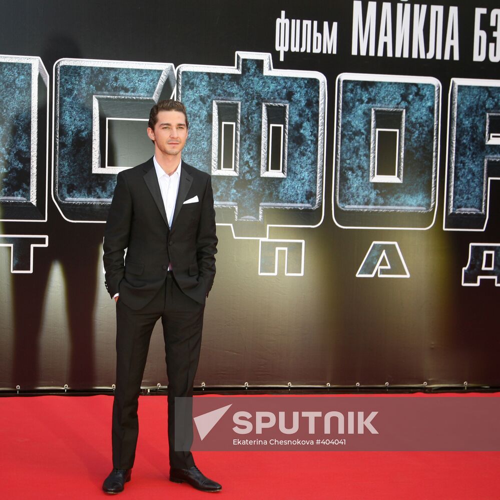 Moscow premiere of Transformers: Revenge of the Fallen
