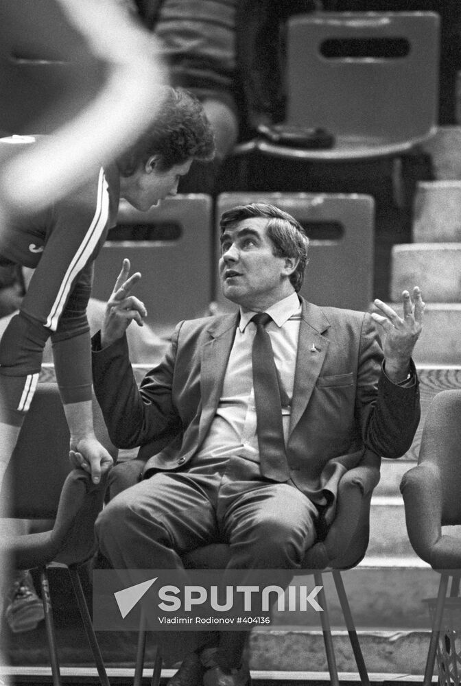 Merited Coach of the USSR Nikolai Karpol