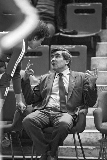 Merited Coach of the USSR Nikolai Karpol
