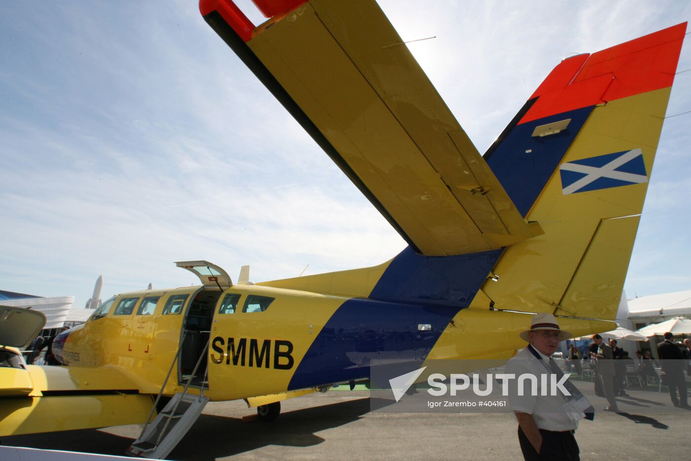 48th Paris Air Show at Le Bourget airport in France