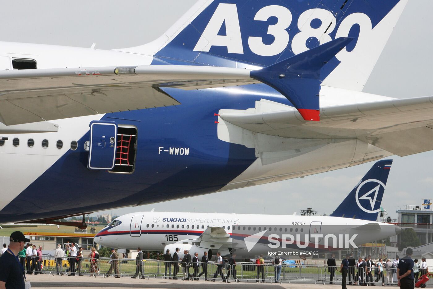 48th Paris Air Show at Le Bourget airport in France