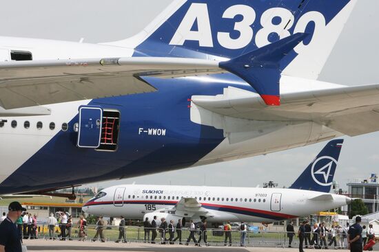 48th Paris Air Show at Le Bourget airport in France