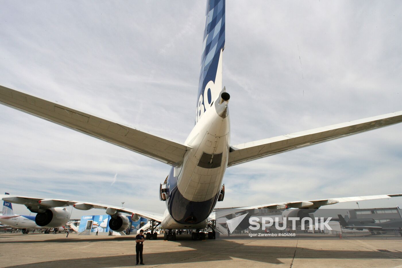 48th Paris Air Show at Le Bourget airport in France