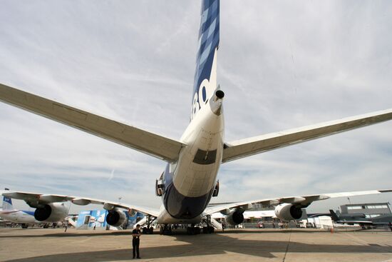 48th Paris Air Show at Le Bourget airport in France