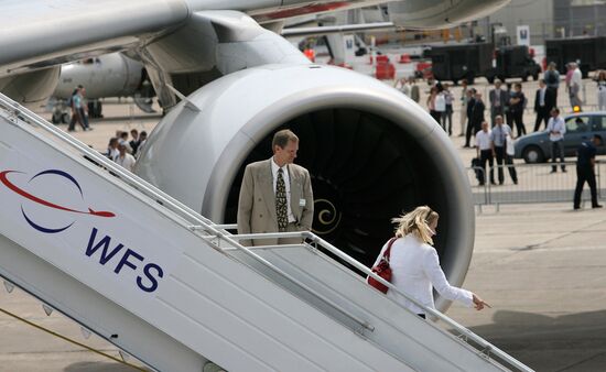 Airbus A380 exhibited at 48th Paris Air Show
