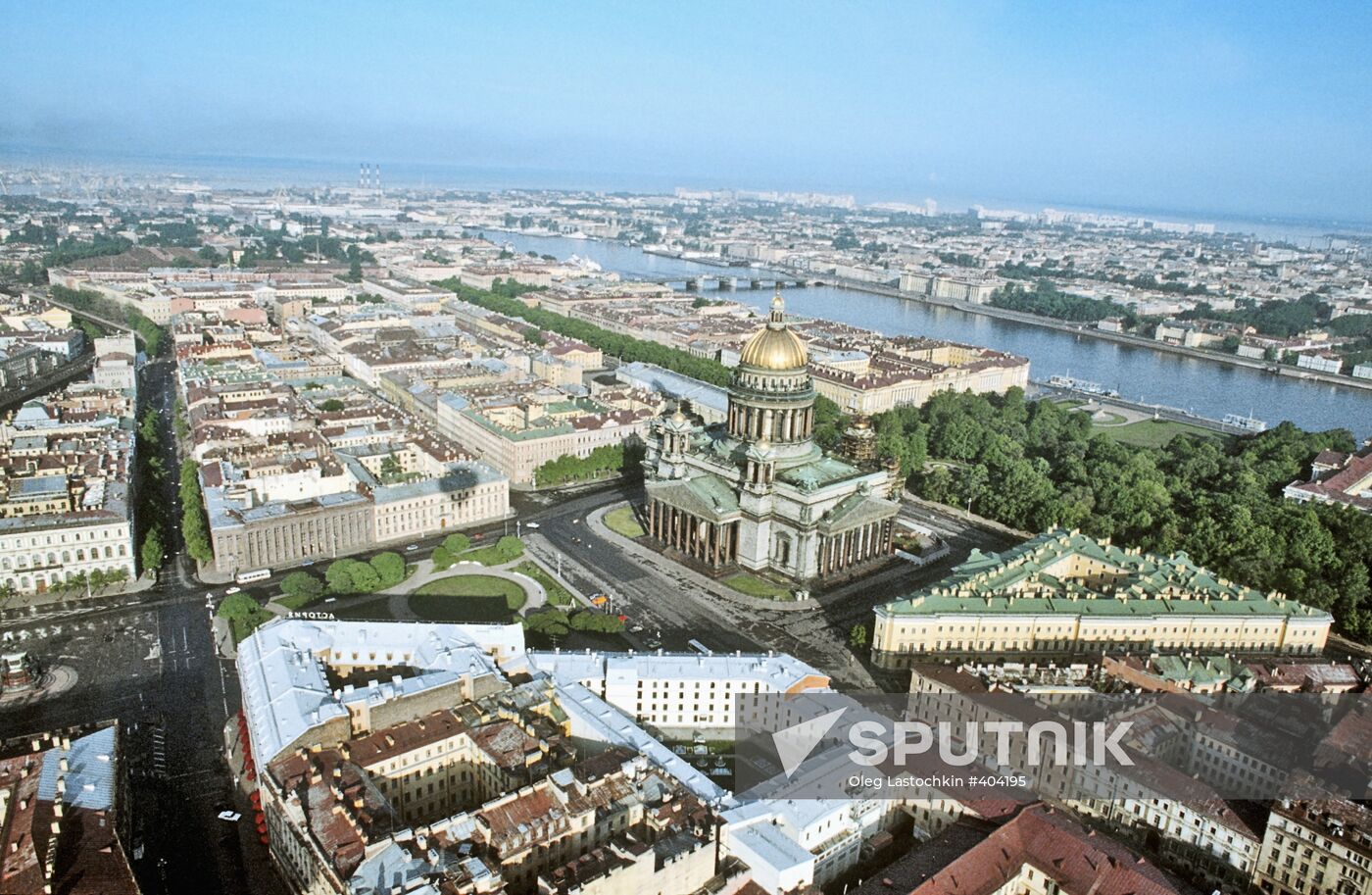 Panoramic view of St. Petersburg