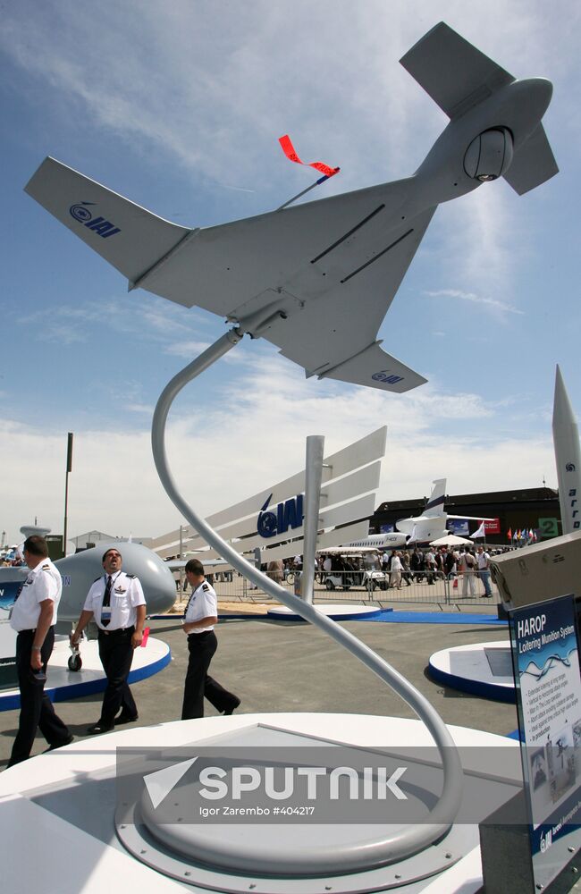 48th Paris Air Show at Le Bourget airport in France