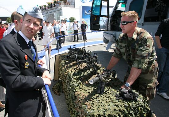48th Paris Air Show at Le Bourget airport in France