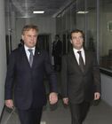 Dmitry Medvedev visiting Kaspersky Lab