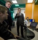 Dmitry Medvedev visits Kaspersky Lab