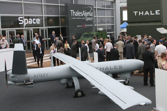 Thales Group exhibition display at Paris Air Show