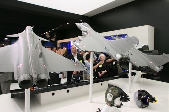 Thales Group exhibition display at Paris Air Show