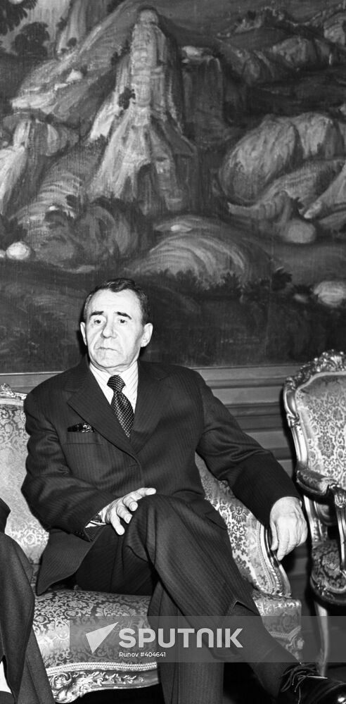 USSR Foreign Minister Andrei Gromyko