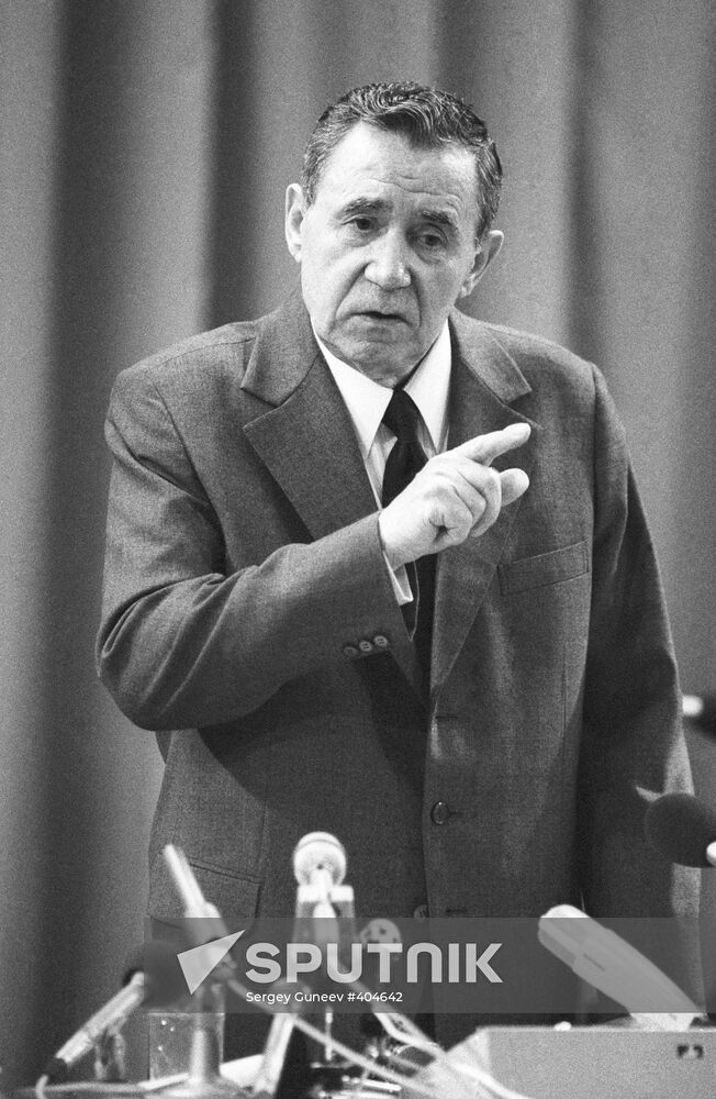 USSR Foreign Minister Andrei Gromyko