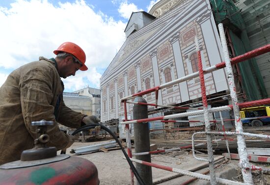 Restoration of Bolshoi Theater resumed