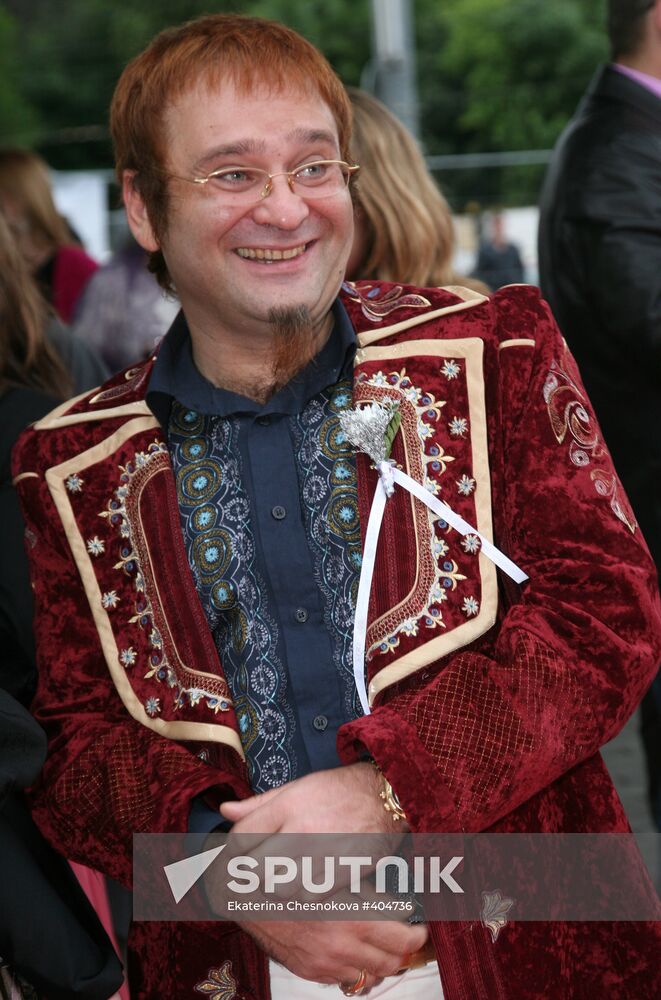 Roman Trakhtenberg at Serebryanaya Kalosha/Silver Galosh Awards